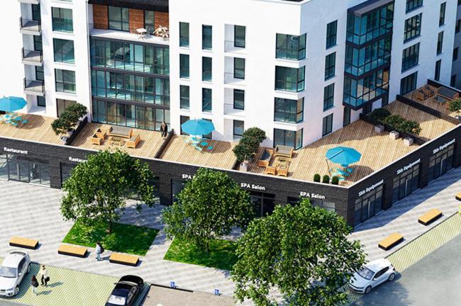 Жк «Сонячний Квартал» Apartment Solociîn Exterior foto